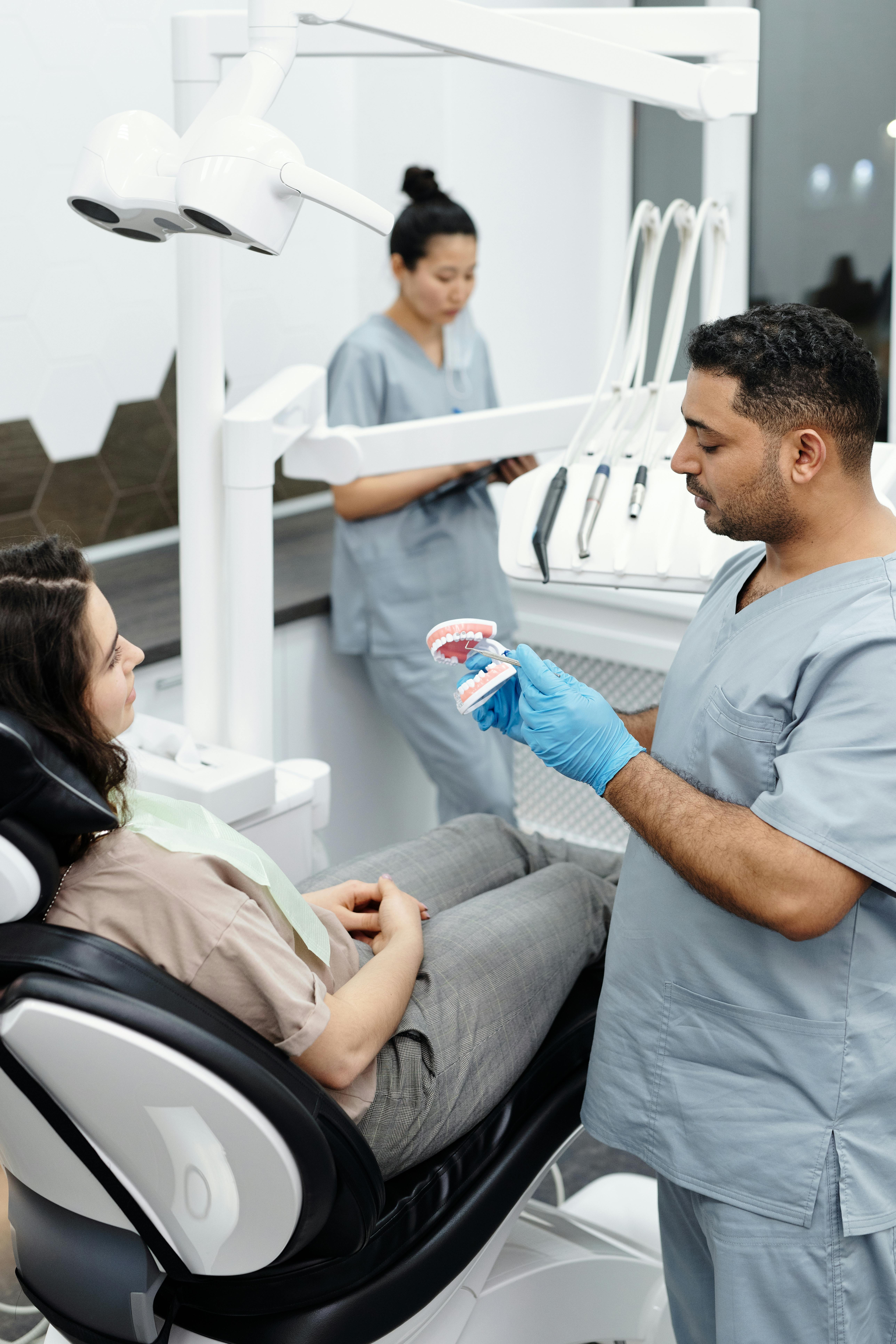 Dentist Team with Patient